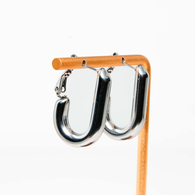 ARETES ZO12973E Plateado Acero Inoxidable -F29