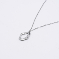 COLLAR ZO13194N Plateado Acero Inoxidable 2D32