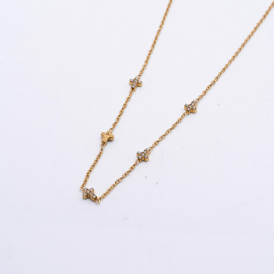 COLLAR ZO13686N Dorado Acero Inoxidable E26