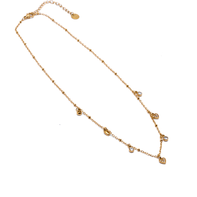 COLLAR ZO13711N Dorado Acero Inoxidable E26