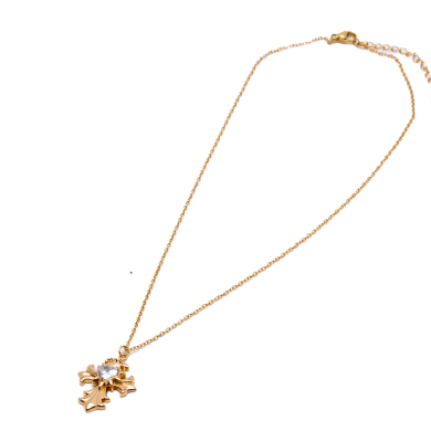 COLLAR ZO13560N Dorado Acero Inoxidable 2D32