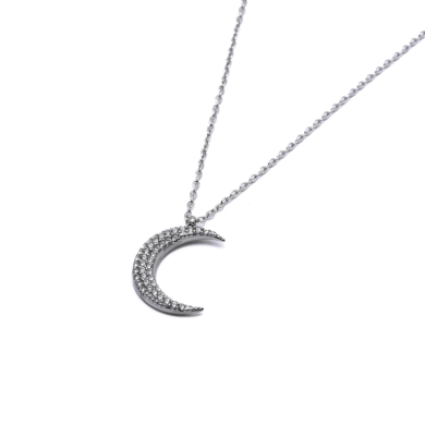 COLLAR ZO1363N Plateado Acero Inoxidable 2D21