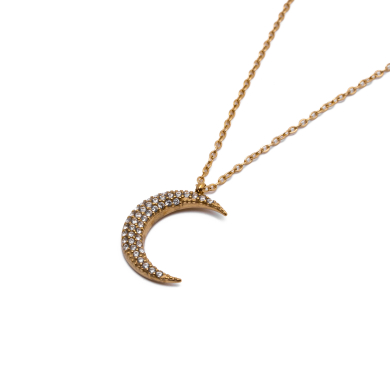 COLLAR ZO1363N Dorado Acero Inoxidable 2D21