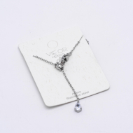 COLLAR ZO14081N Plateado Acero Inoxidable 2D11