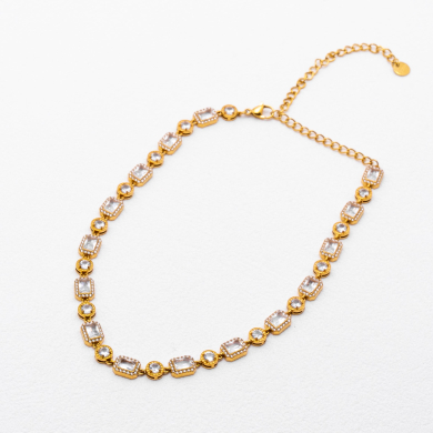 COLLAR ZO12854N Dorado Acero Inoxidable -E42