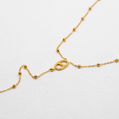 COLLAR ZO14066N Dorado Acero Inoxidable 2D52