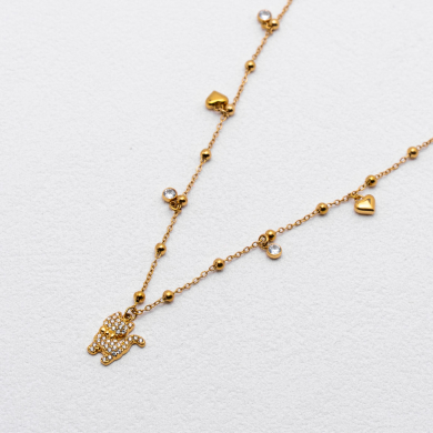 COLLAR ZO12782N Dorado Acero Inoxidable -E43