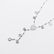 COLLAR ZO13174N Plateado Acero Inoxidable 2D46