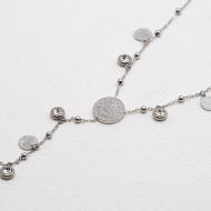 COLLAR ZO13174N Plateado Acero Inoxidable 2D46