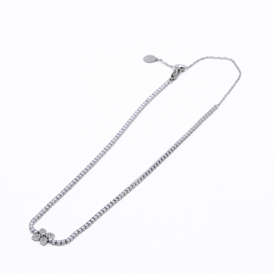 COLLAR ZO13132N Plateado Acero Inoxidable 2D46