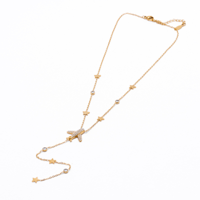 COLLAR ZO13424N Dorado Acero Inoxidable E45