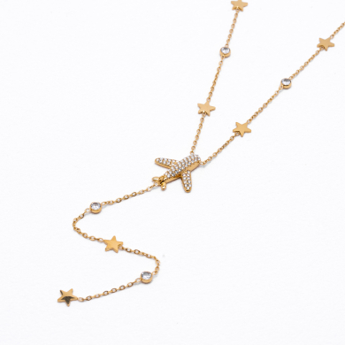 COLLAR ZO13424N Dorado Acero Inoxidable E45