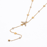 COLLAR ZO13424N Dorado Acero Inoxidable E45