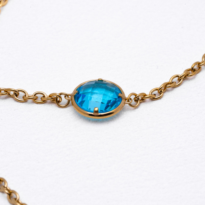 COLLAR ZO12776N D Multicolor Acero Inoxidable -2D11