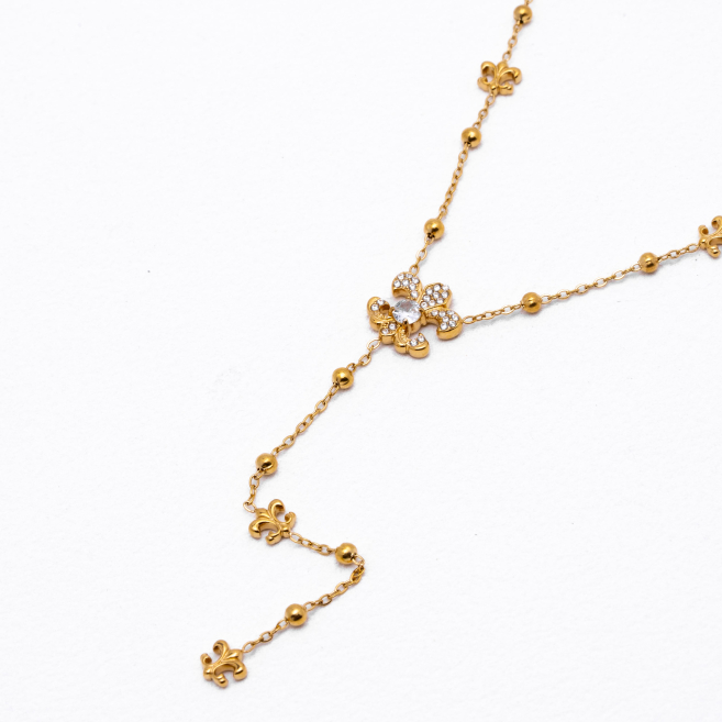 COLLAR ZO13175N Dorado Acero Inoxidable -2D42