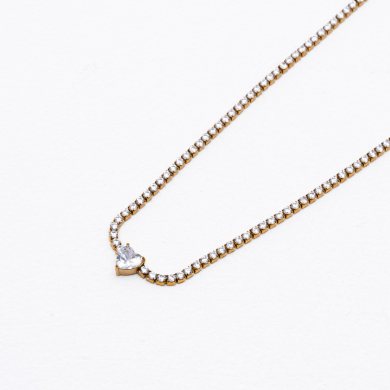 COLLAR ZO13134N Dorado Acero Inoxidable 2D16