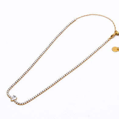 COLLAR ZO13136N Dorado Acero Inoxidable 2D16