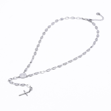 COLLAR ZO14332N Plateado Acero Inoxidable 2D25