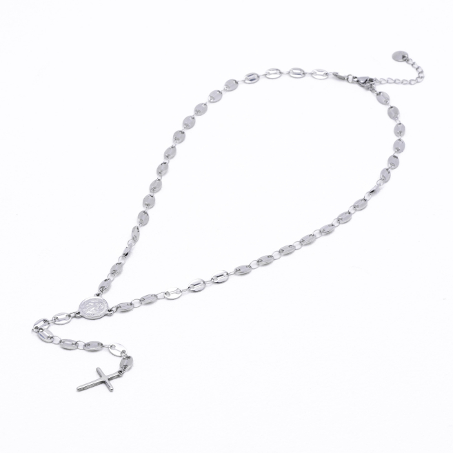 COLLAR ZO14332N Plateado Acero Inoxidable 2D25