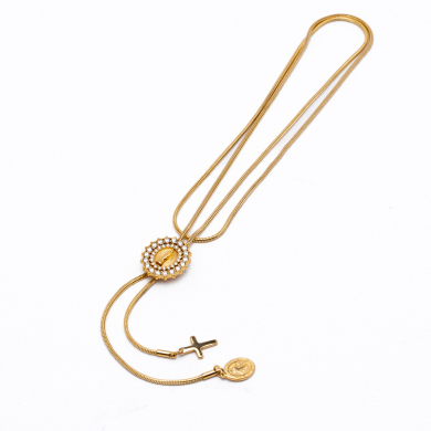 COLLAR ZO13007N Dorado Acero Inoxidable 2D25