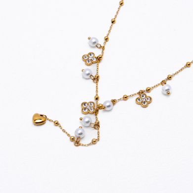 COLLAR ZO13178N Dorado Acero Inoxidable E35