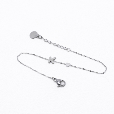 PULSERA ZO8988B200 Plateado K Acero Inoxidable 2C33