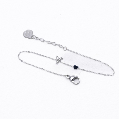 PULSERA ZO8988B200 Plateado Y Acero Inoxidable 2D15