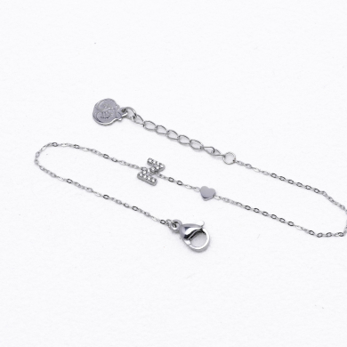 PULSERA ZO8988B200 Plateado Z Acero Inoxidable 2C31