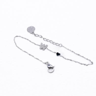 PULSERA ZO8988B200 Plateado W Acero Inoxidable 2D15