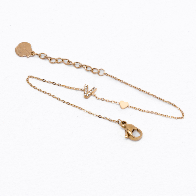 PULSERA ZO8988B200 Dorado V Acero Inoxidable 2D15