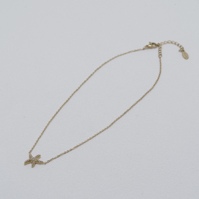 COLLAR ZO13346N Dorado Acero Inoxidable 2D31