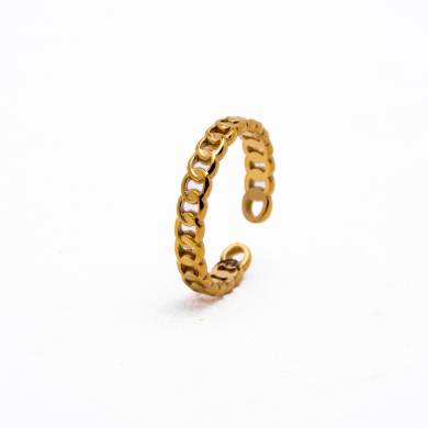ANILLO ZO14294R Dorado Acero Inoxidable 2A22