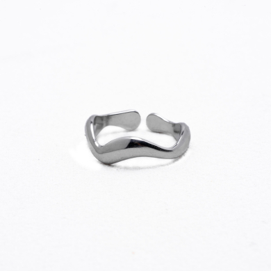 ANILLO ZO14144R Plateado Acero Inoxidable 2A21