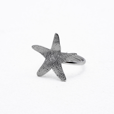 ANILLO ZO13184R Plateado Acero Inoxidable 2A52