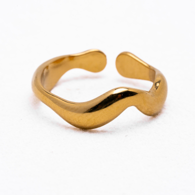 ANILLO ZO14144R Dorado Acero Inoxidable 2A21