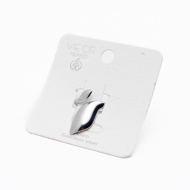 ANILLO ZO14325R Plateado Acero Inoxidable A37