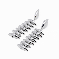 ARETES ZO12690E390 Plateado Acero Inoxidable G37