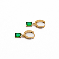 ARETES ZO13926E Dorado Verde Acero Inoxidable G35