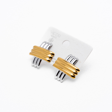 ARETES ZO11110E Bicolor Acero Inoxidable
