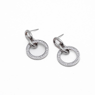 ARETES ZO1239E Plateado Acero Inoxidable G22