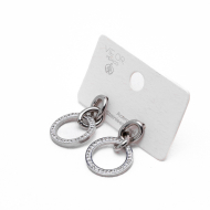ARETES ZO1239E Plateado Acero Inoxidable G22