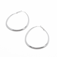 ARETES ZO13974E/60MM Plateado Acero Inoxidable F510