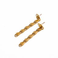 ARETES ZO1298E Dorado Acero Inoxidable -G23