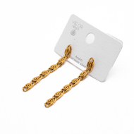 ARETES ZO1298E Dorado Acero Inoxidable -G23