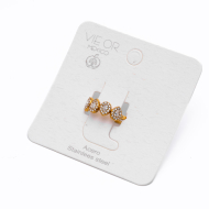ANILLO ZO13002R Dorado Acero Inoxidable -A41