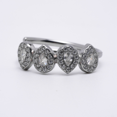 ANILLO ZO13002R Plateado Acero Inoxidable -A41