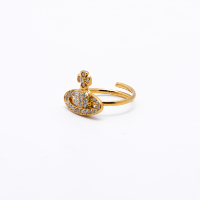 ANILLO ZO13596R Dorado Acero Inoxidable -A41