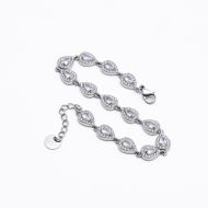 PULSERA ZO13625B Plateado Blanco Acero Inoxidable -2B21