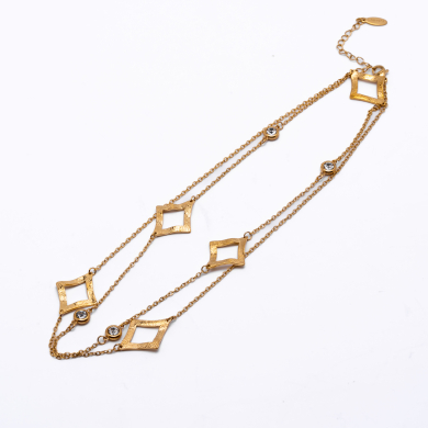 COLLAR ZO13363N Dorado Acero Inoxidable -2D57