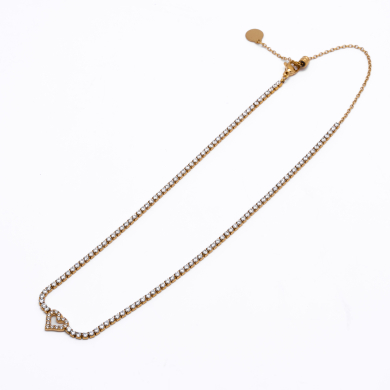 COLLAR ZO13130N Dorado Acero Inoxidable -2D18